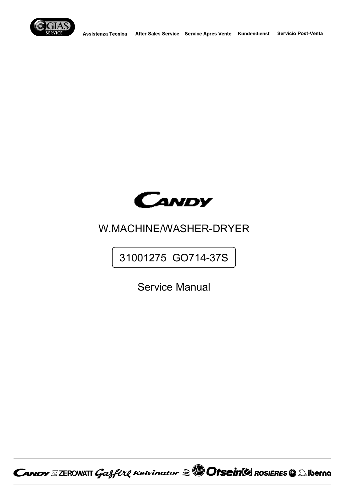 Candy GO 714 User Manual