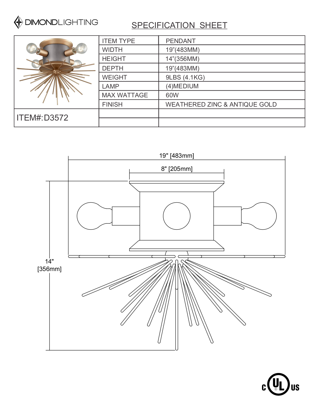 ELK Home D3572 User Manual