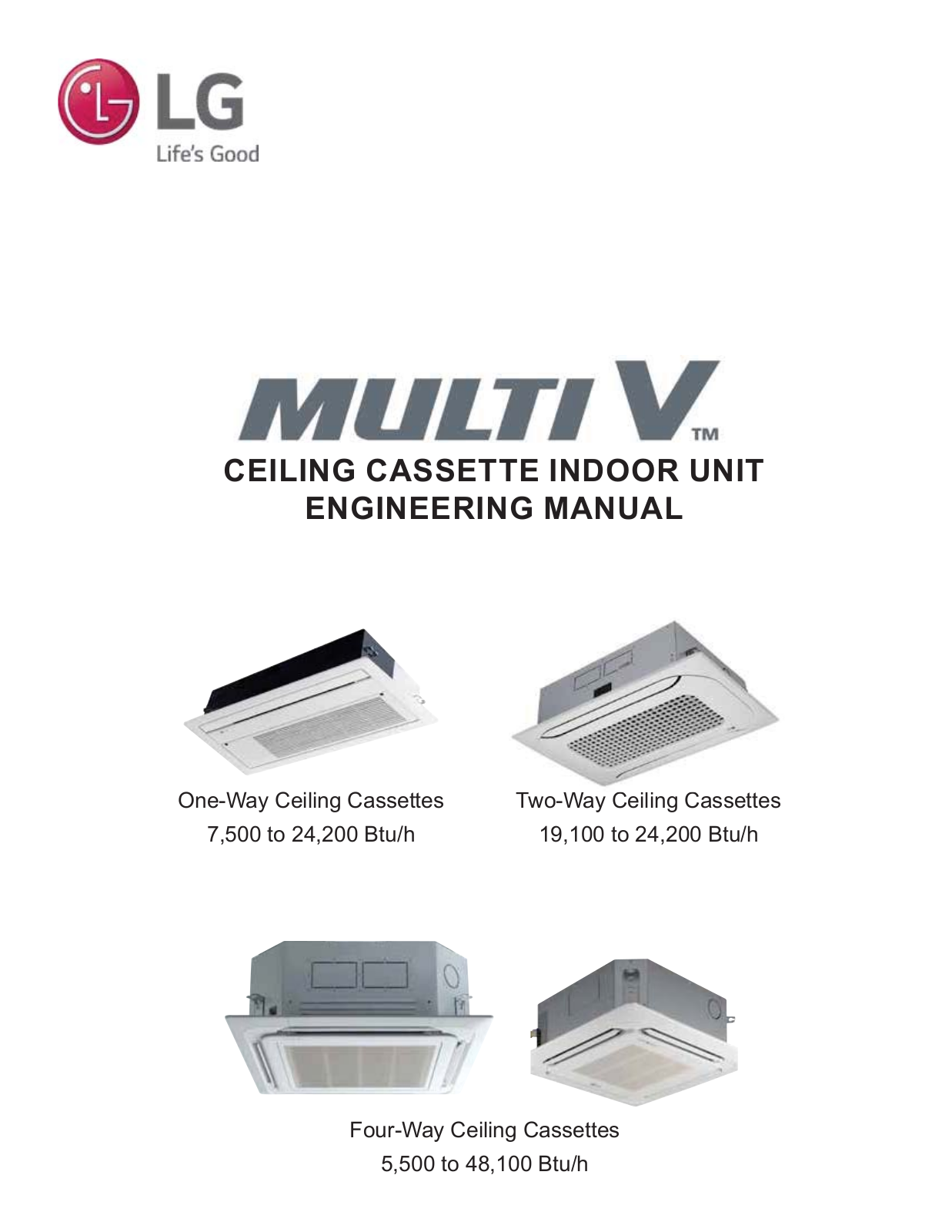 LG ARNU073TUD4, ARNU053TRD4, ARNU073TRD4, ARNU093TRD4, ARNU123TRD4 Engineering Manual