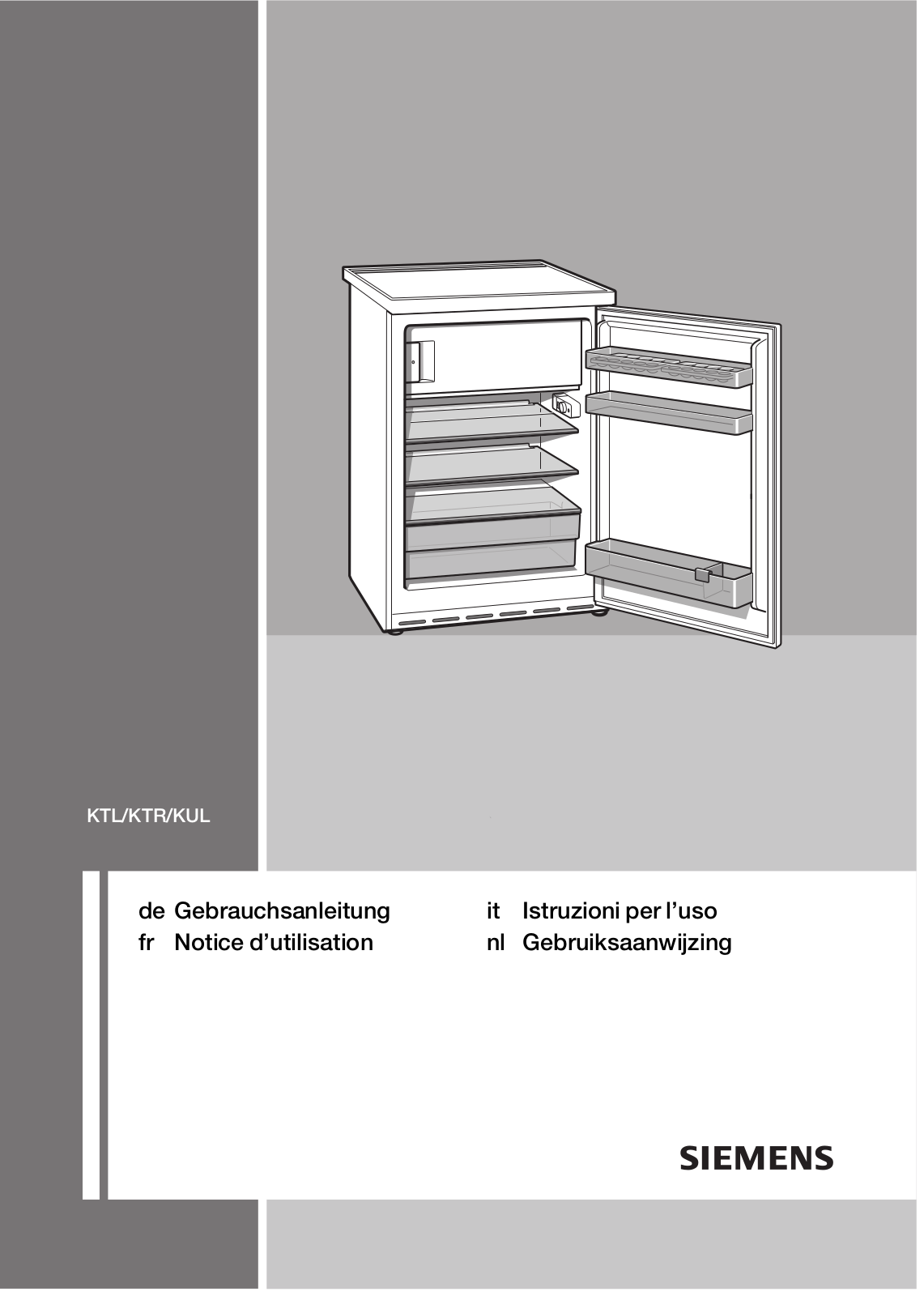 SIEMENS KU14LA40 User Manual