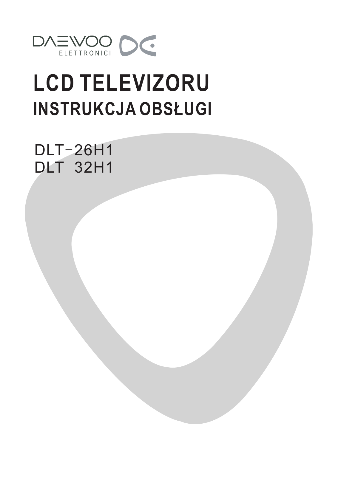 Daewoo DLT-32H1, DLT-26H1 User Manual