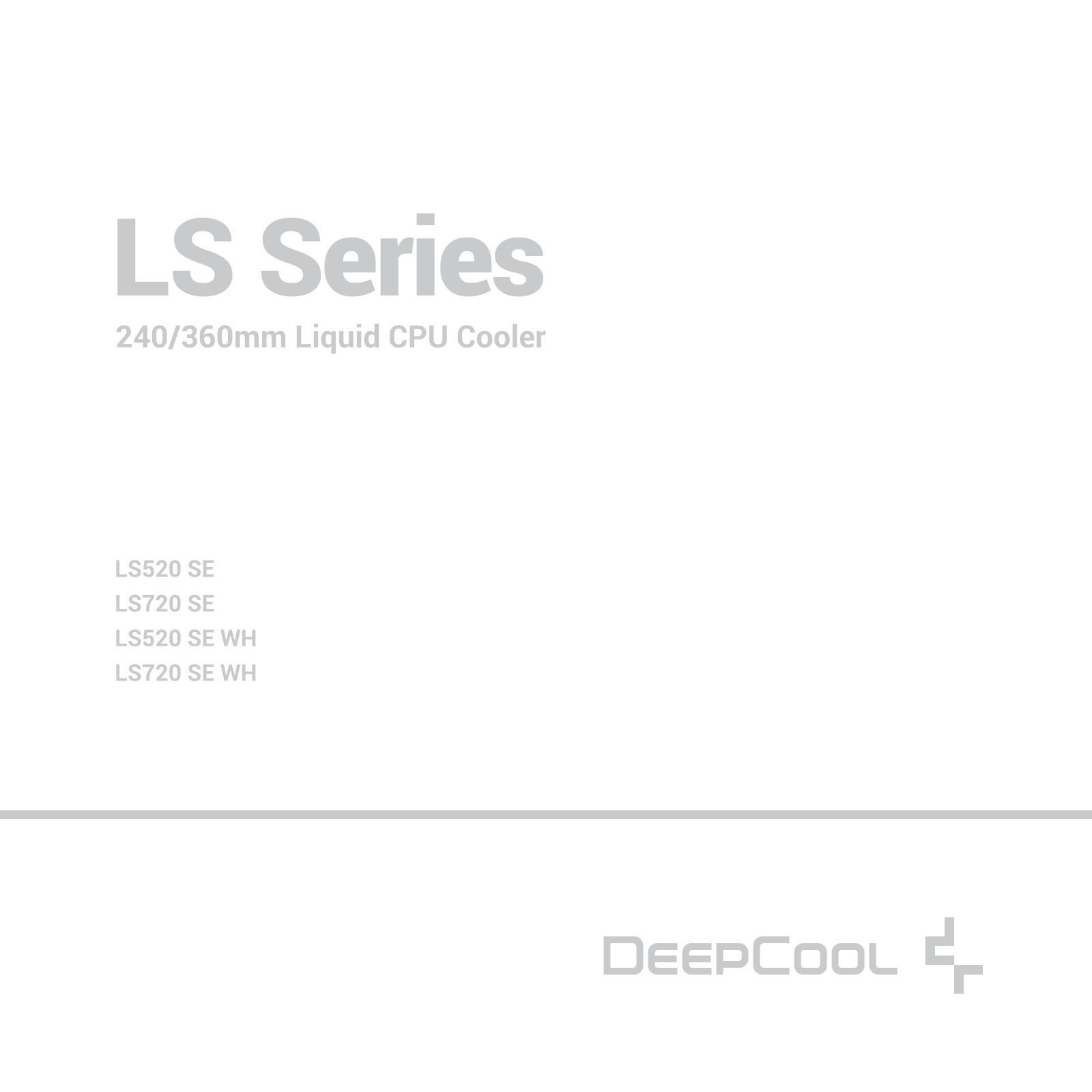DeepCool LS720 User manual - ManualMachine.com
