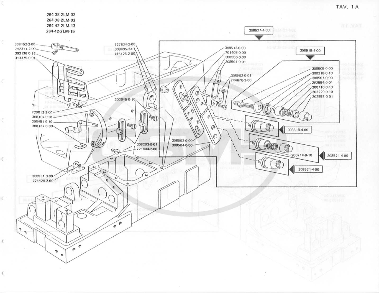 Rimoldi 264-38-2LM-03 Parts Book