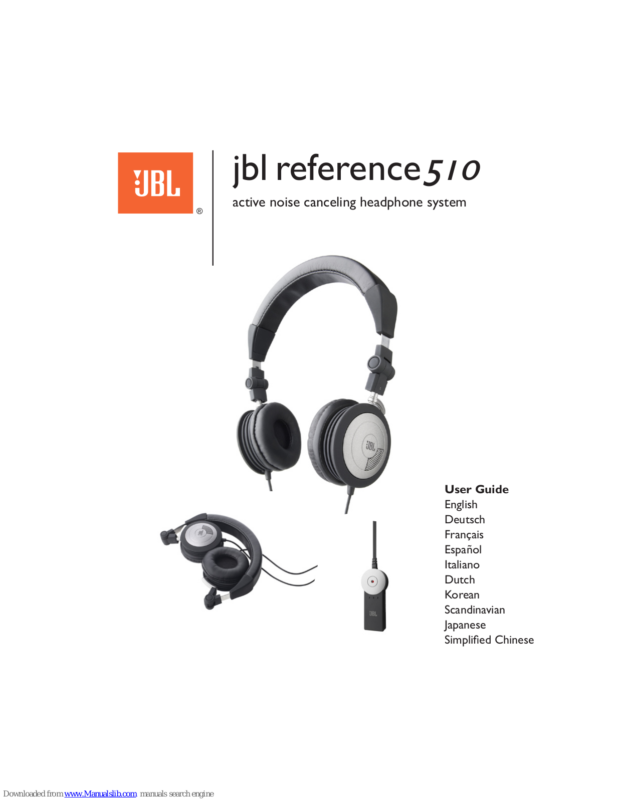 JBL reference 510 User Manual - ManualMachine.com