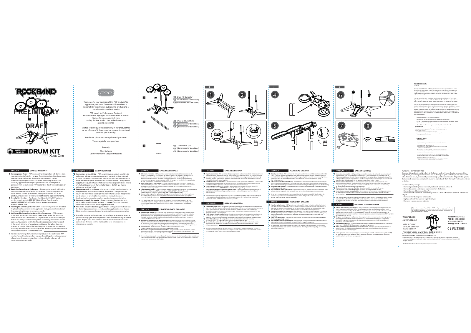 Performance Designed 048073 User Manual