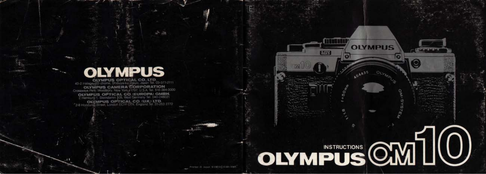 Olympus OM-10 Instruction Manual