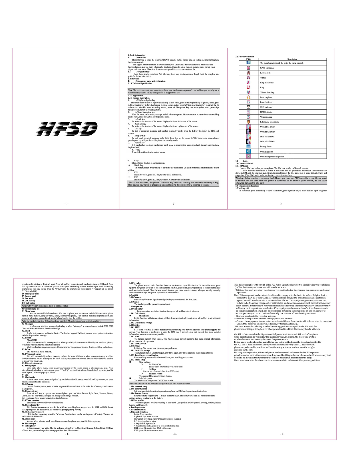 ShenZhen A8 Users manual