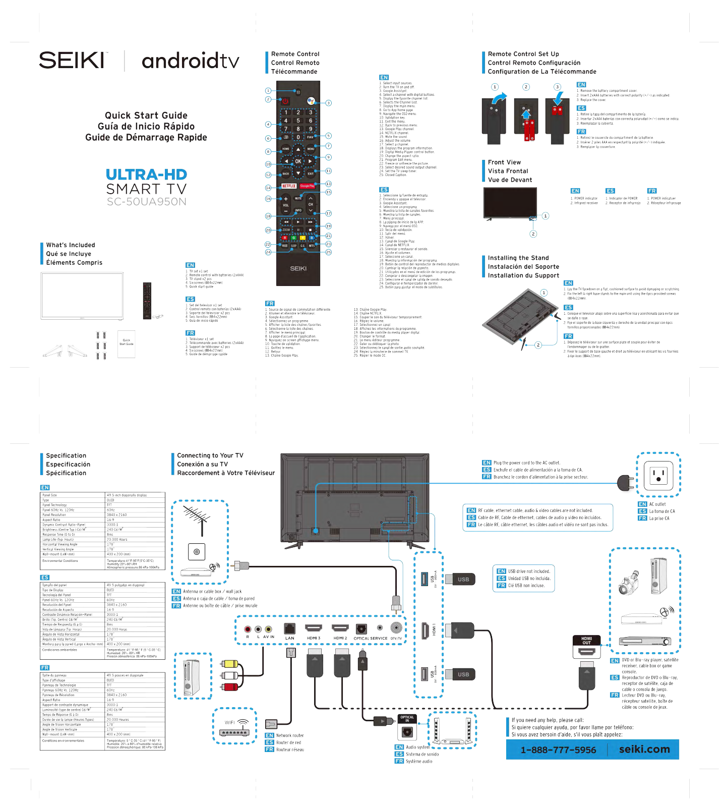 CHOICE FORTUNE SC 50UA950N User Manual