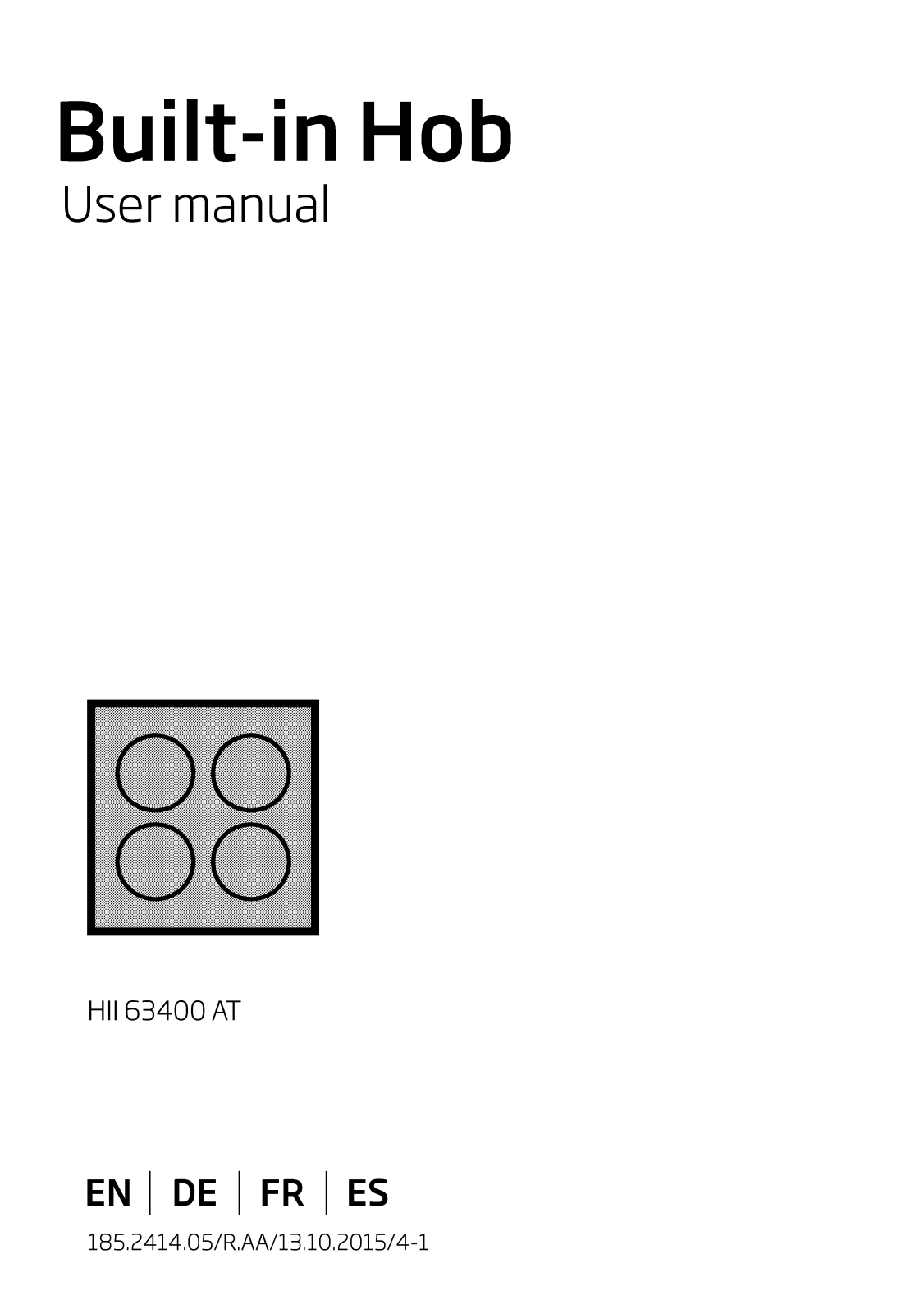 Beko HII 63400 AT User Manual