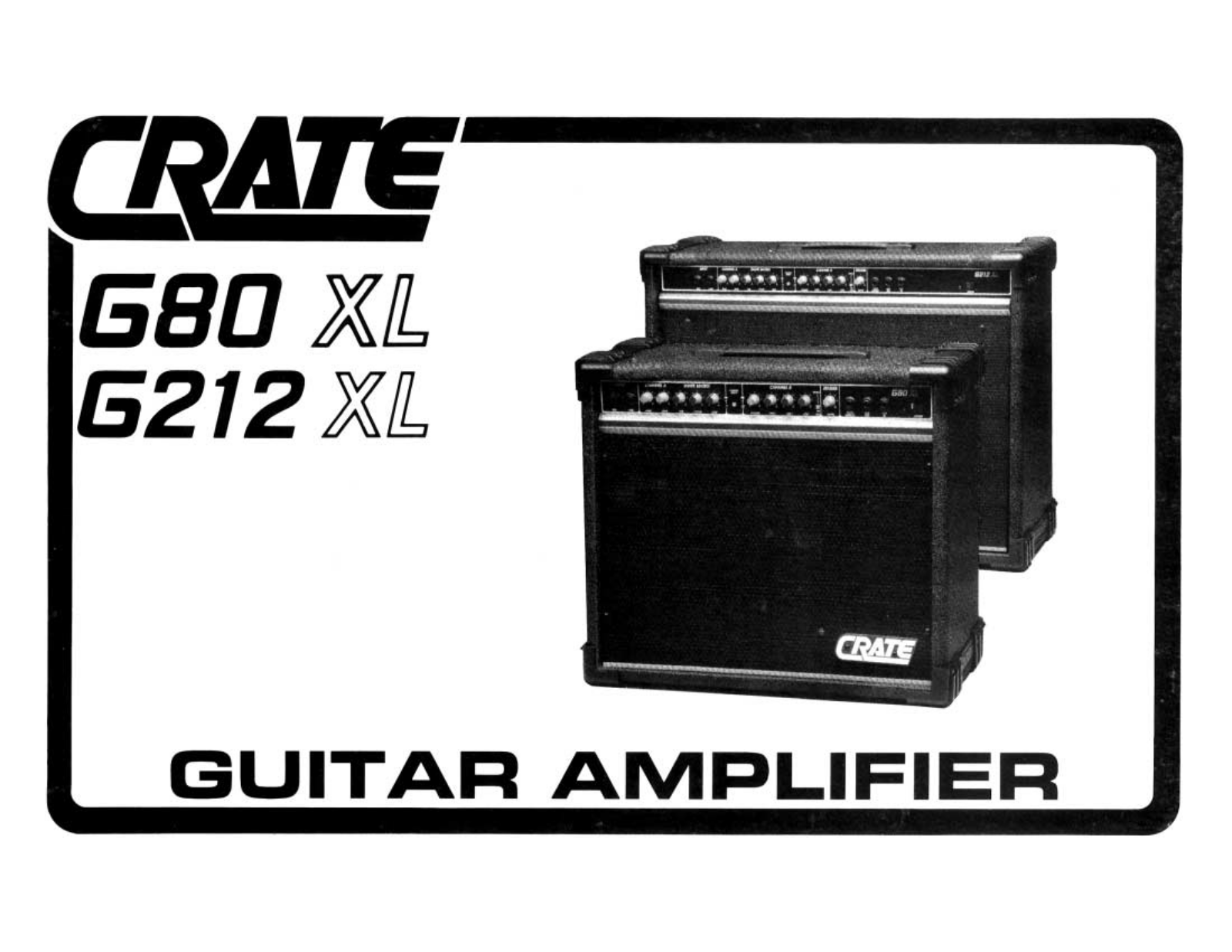 Crate Amplifiers G212XL User Manual