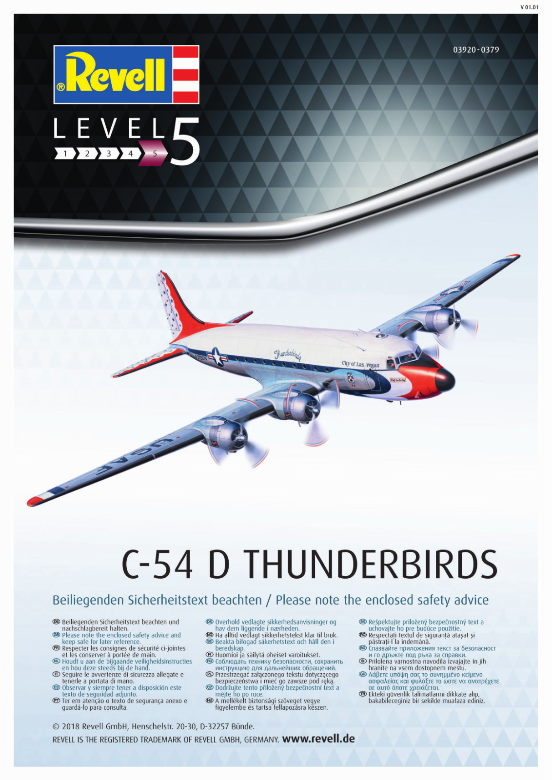 Revell C-54D User Manual