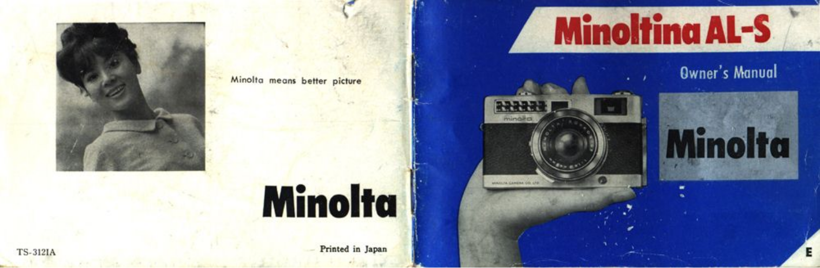 Minolta AL-S Instruction Manual