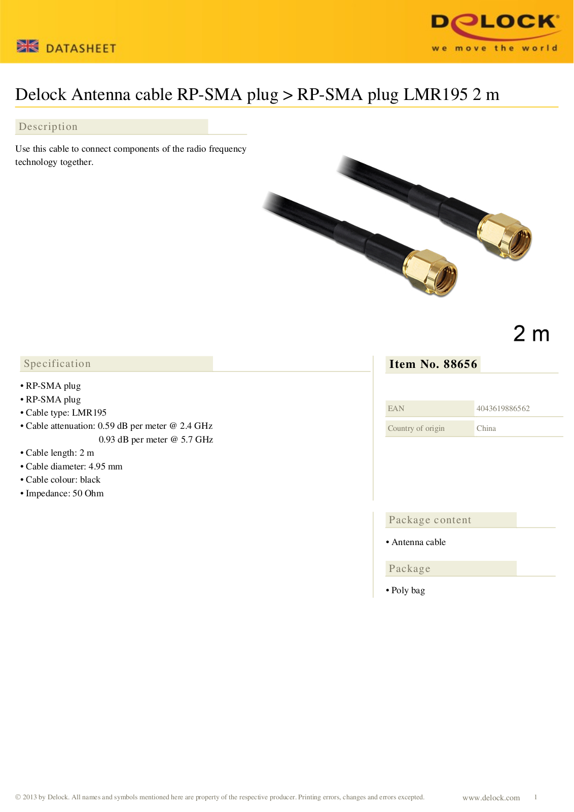 DeLOCK 88656 User Manual