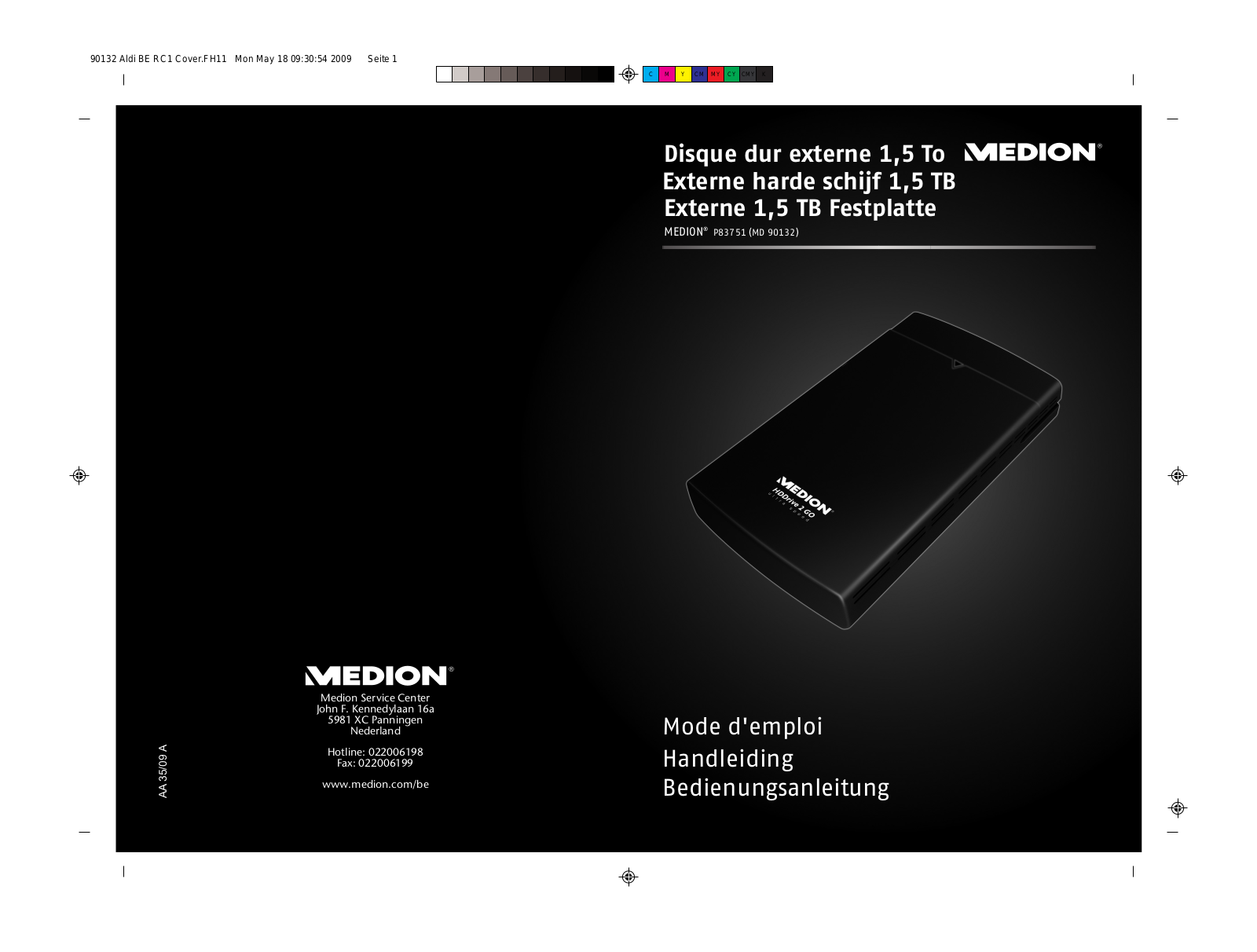 Medion MD 90132 User Manual