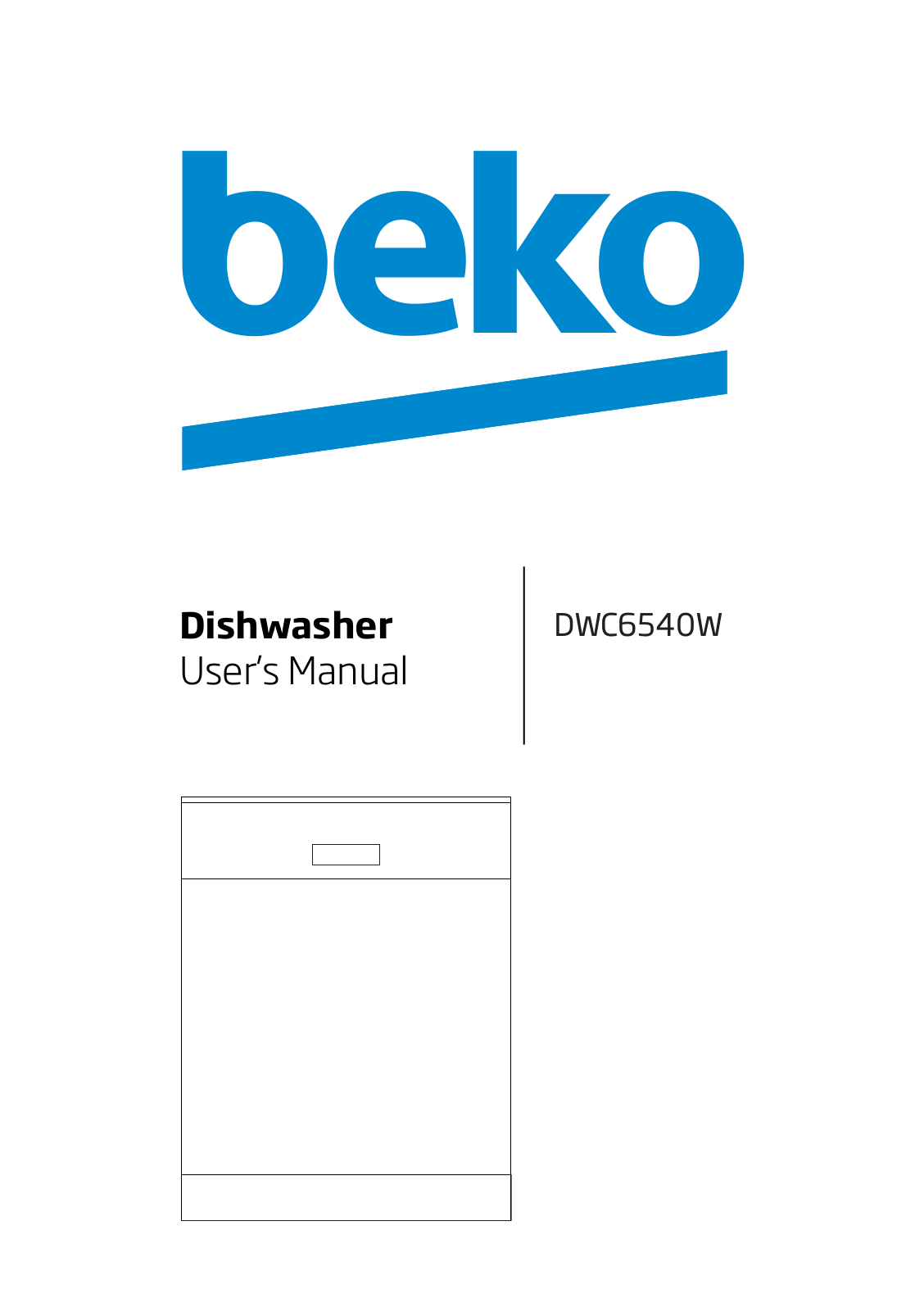 Beko DWC 6540 User Manual