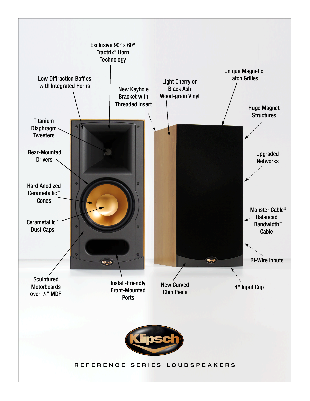 Klipsch Reference Bookshelf Brochure