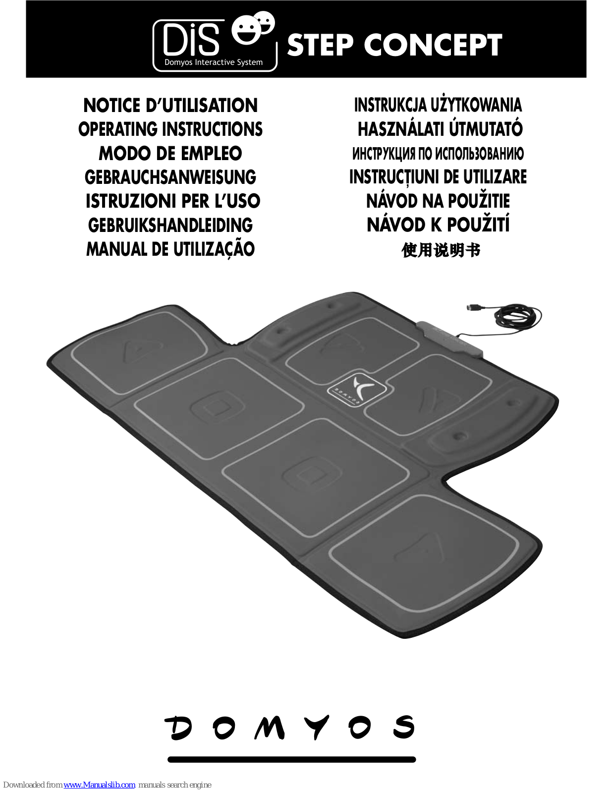 Domyos STEP CONCEPT Operating Instructions Manual