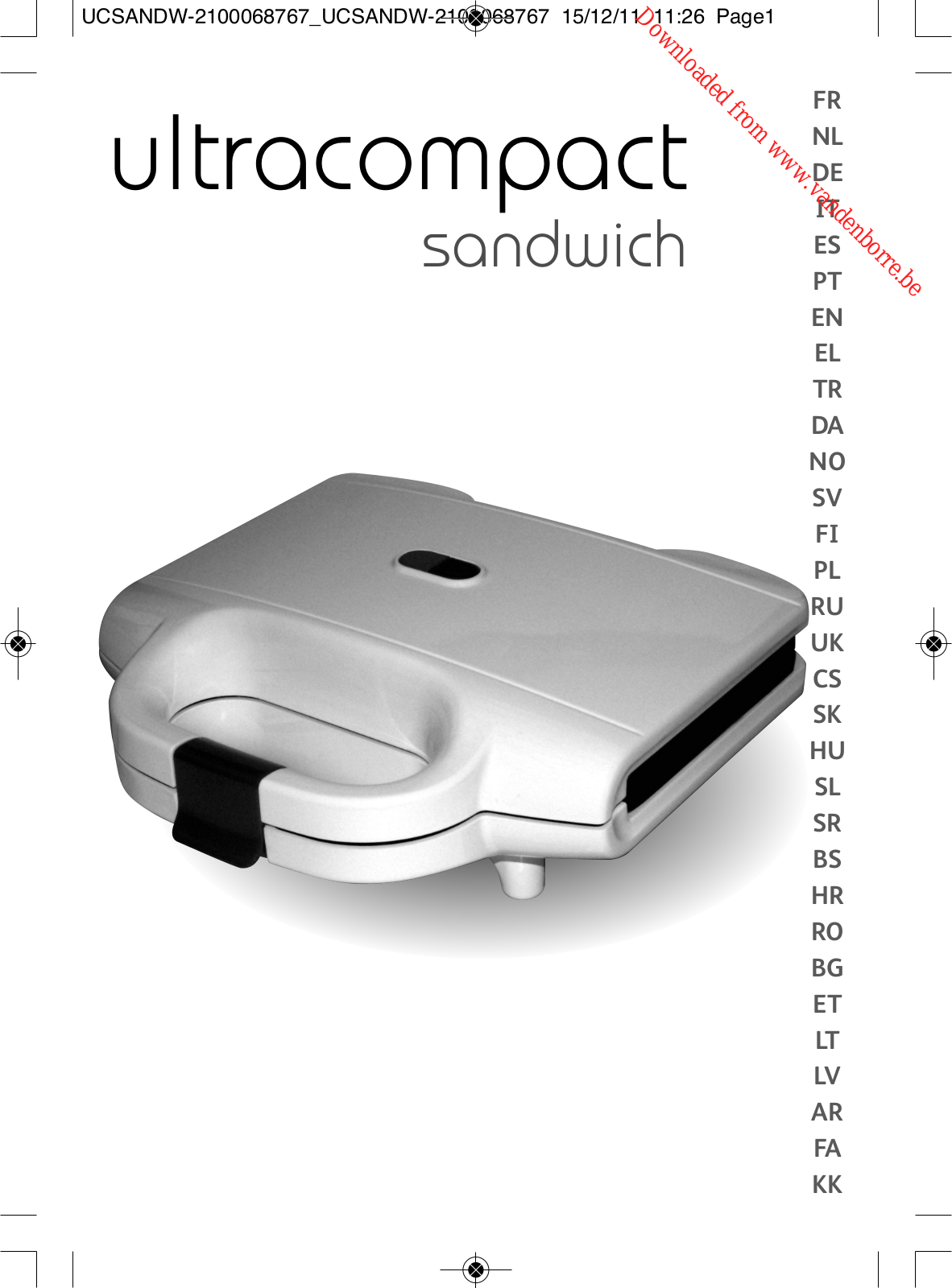 MOULINEX SM1808 User Manual