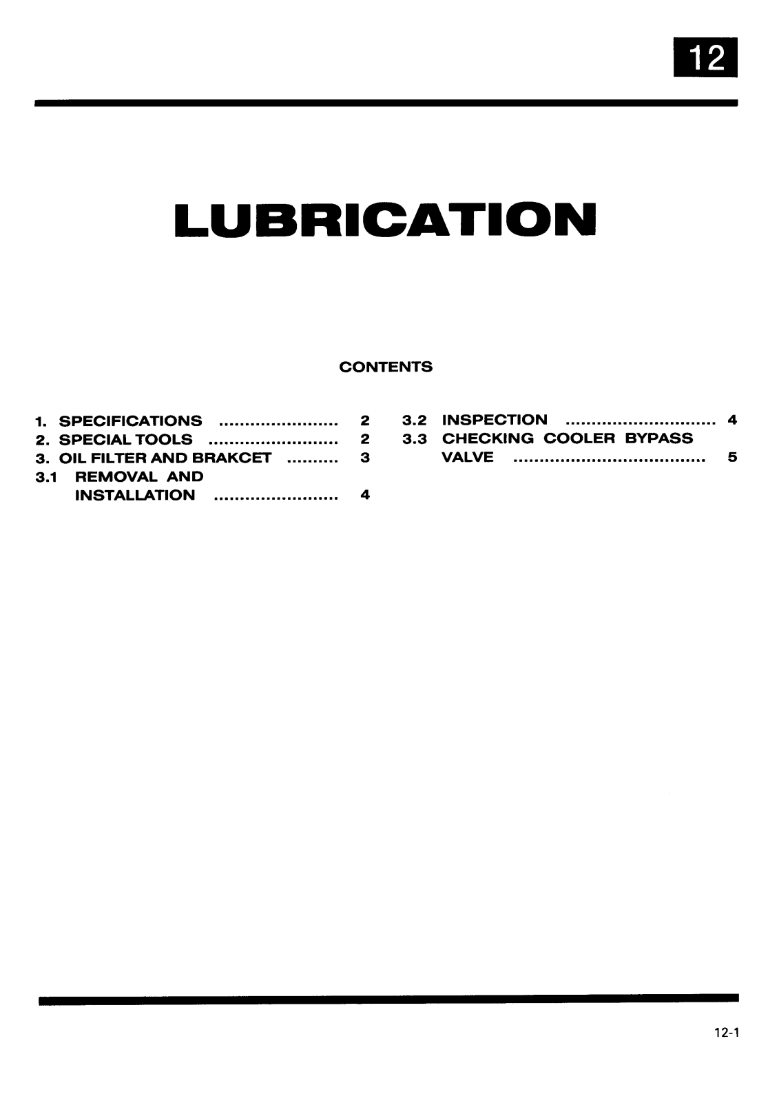 Mitsubishi 4D55 Workshop Manual