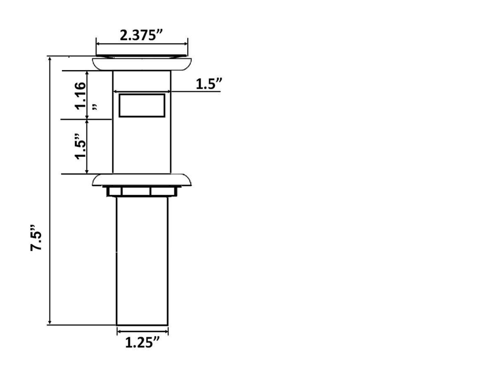 Eden Bath EDBT1232 Dimensions - ManualMachine.com