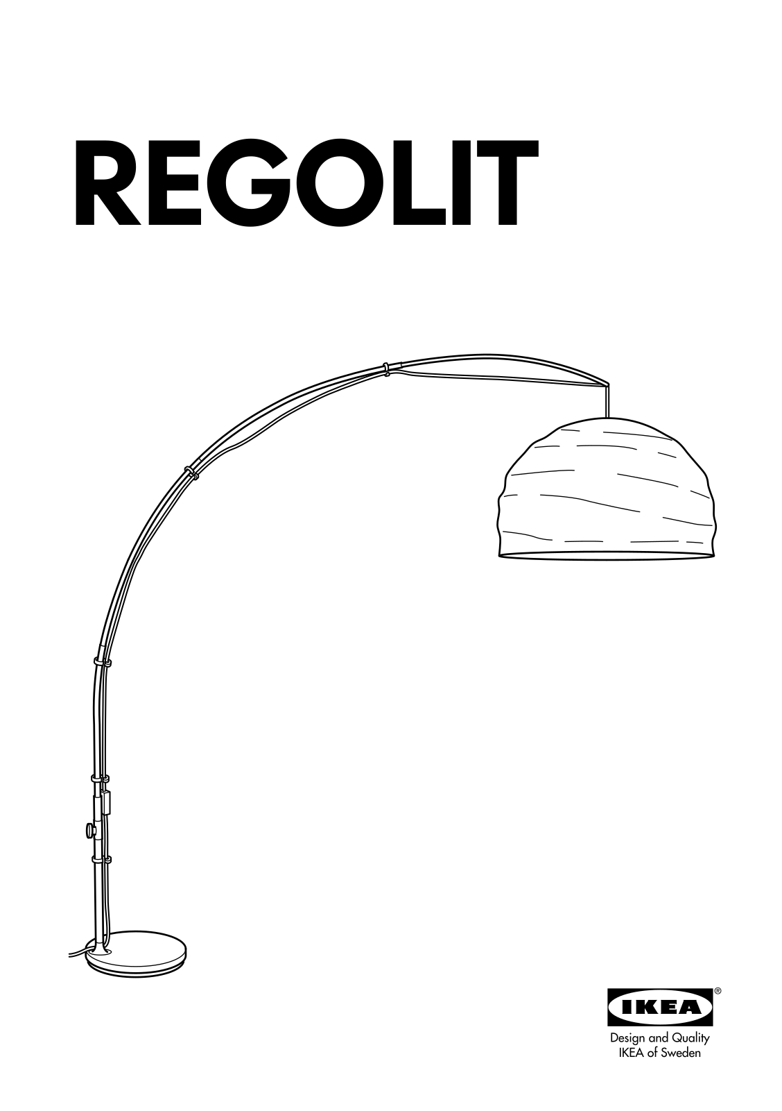 IKEA REGOLIT User Manual