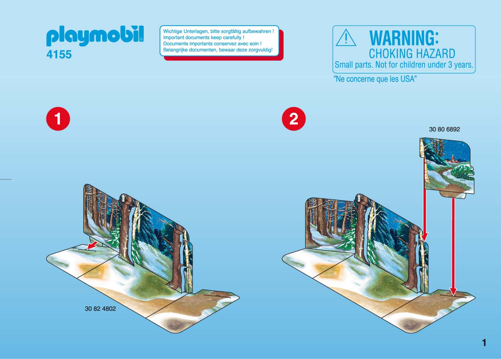 Playmobil 4155 Instructions