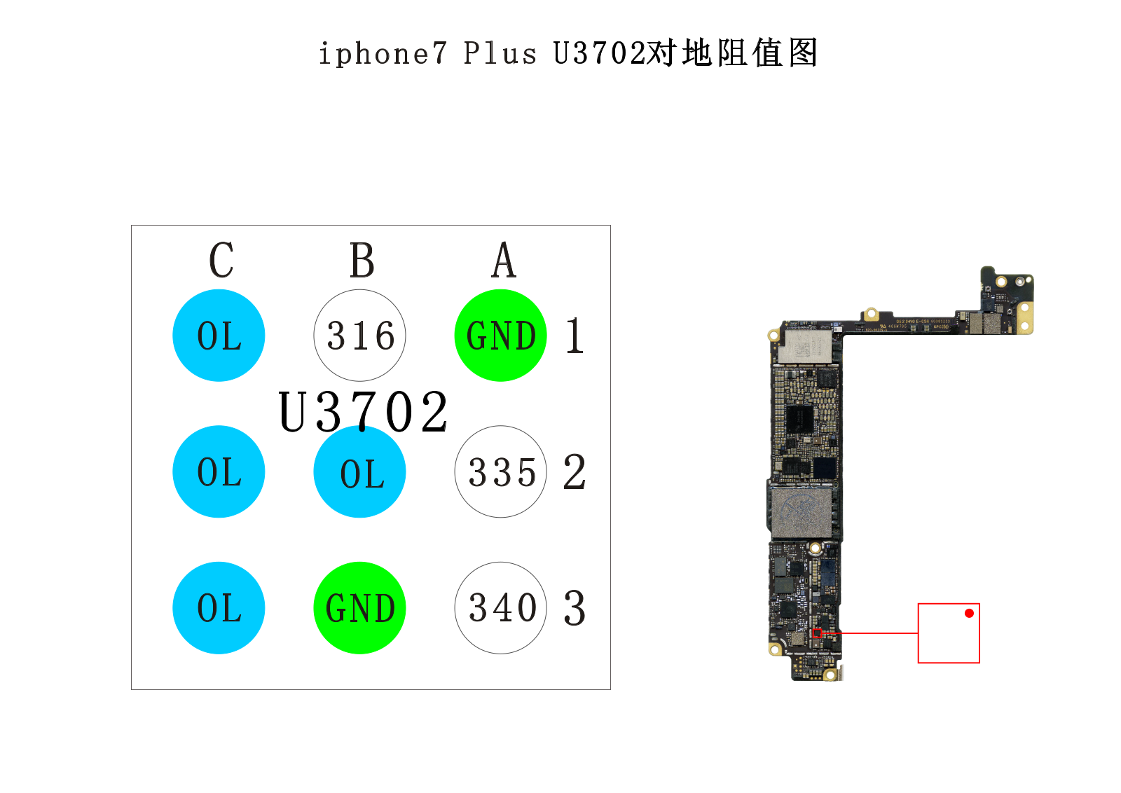Apple iPhone 7 Plus Schematics U3702