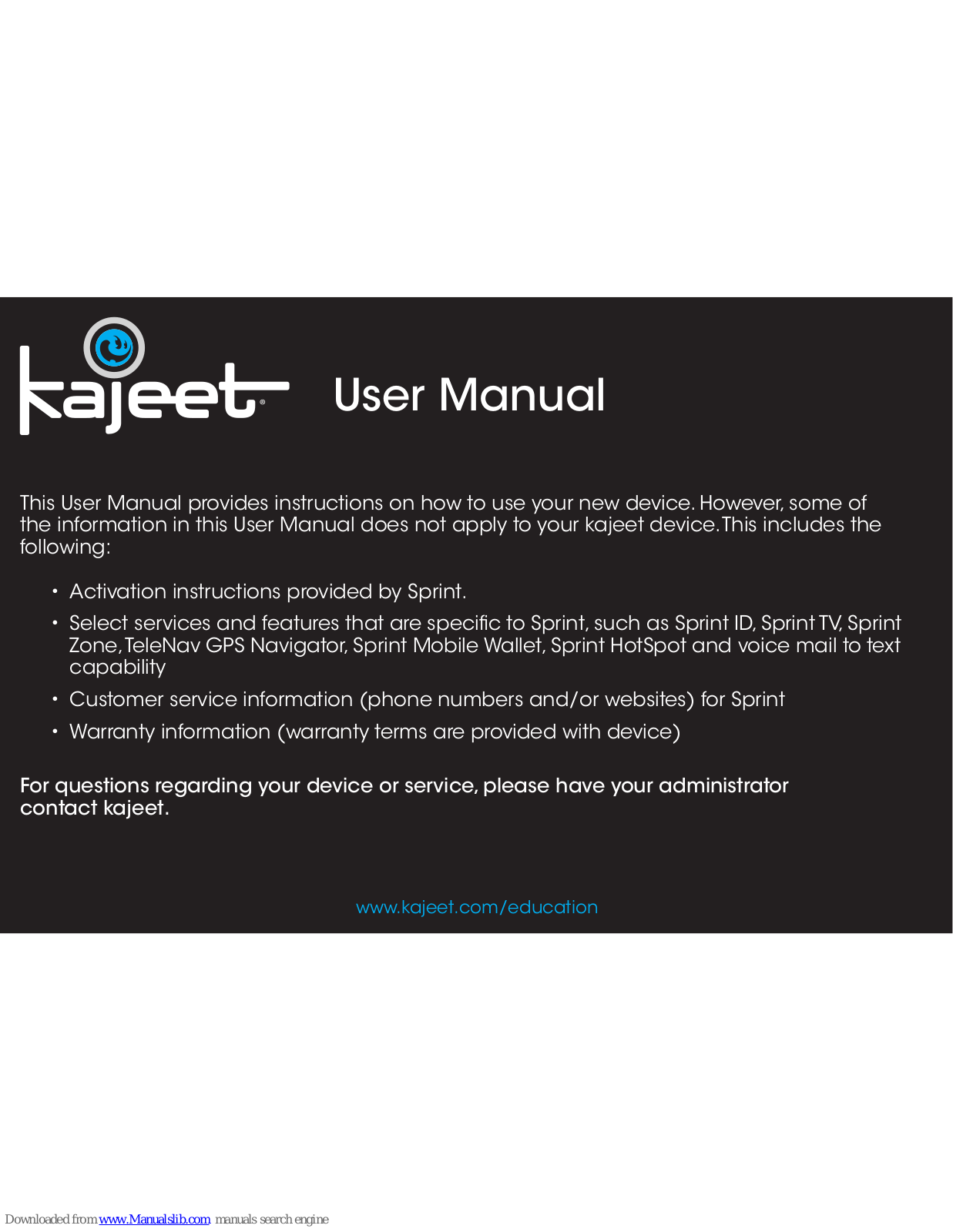 Sierra Wireless 250U, Sprint 250U User Manual