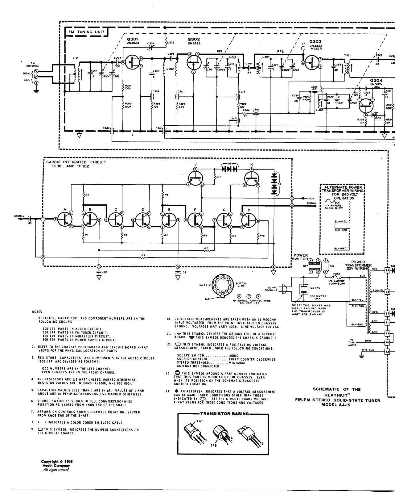 Heathkit aj-15 User Manual