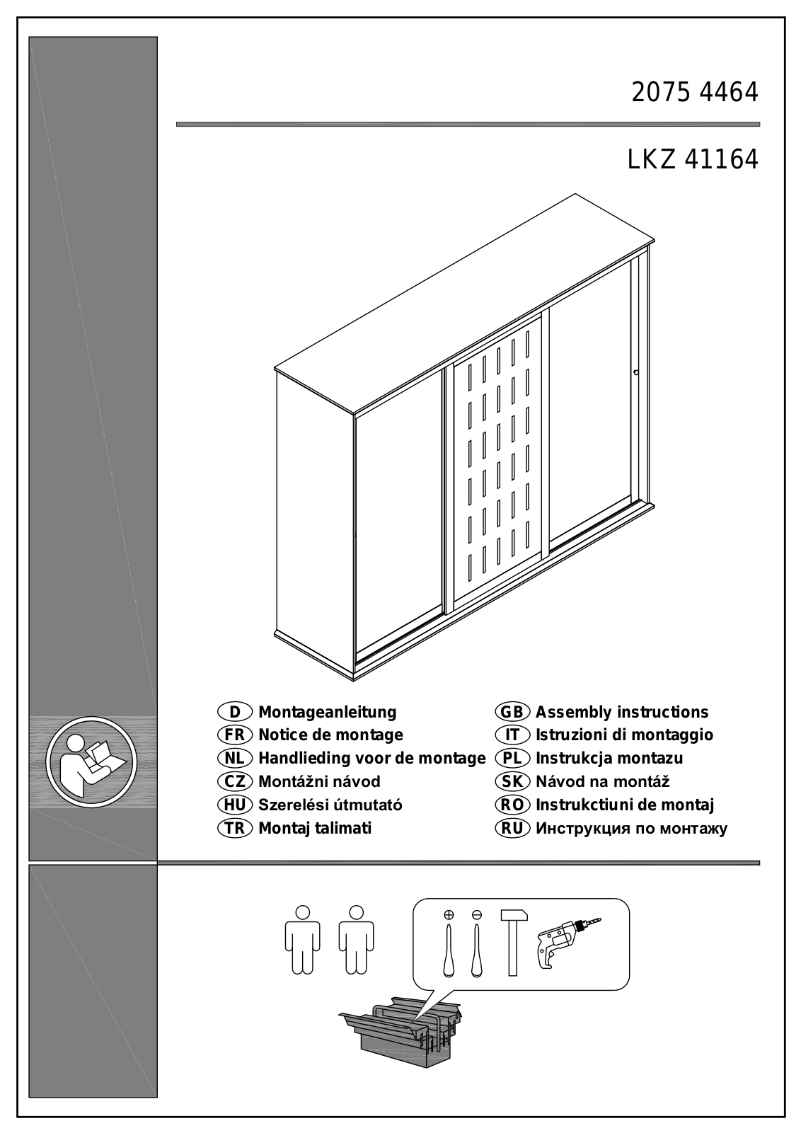 Home affaire 2075 4464 Assembly instructions