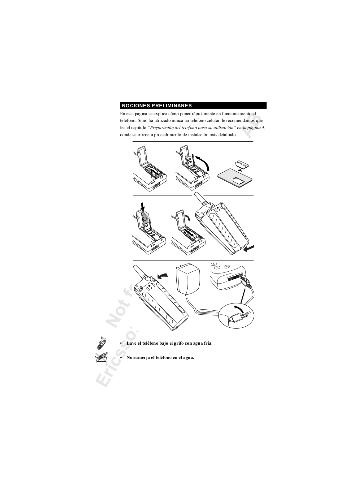 Sony ericsson R250S PRO, R250 PRO User Manual