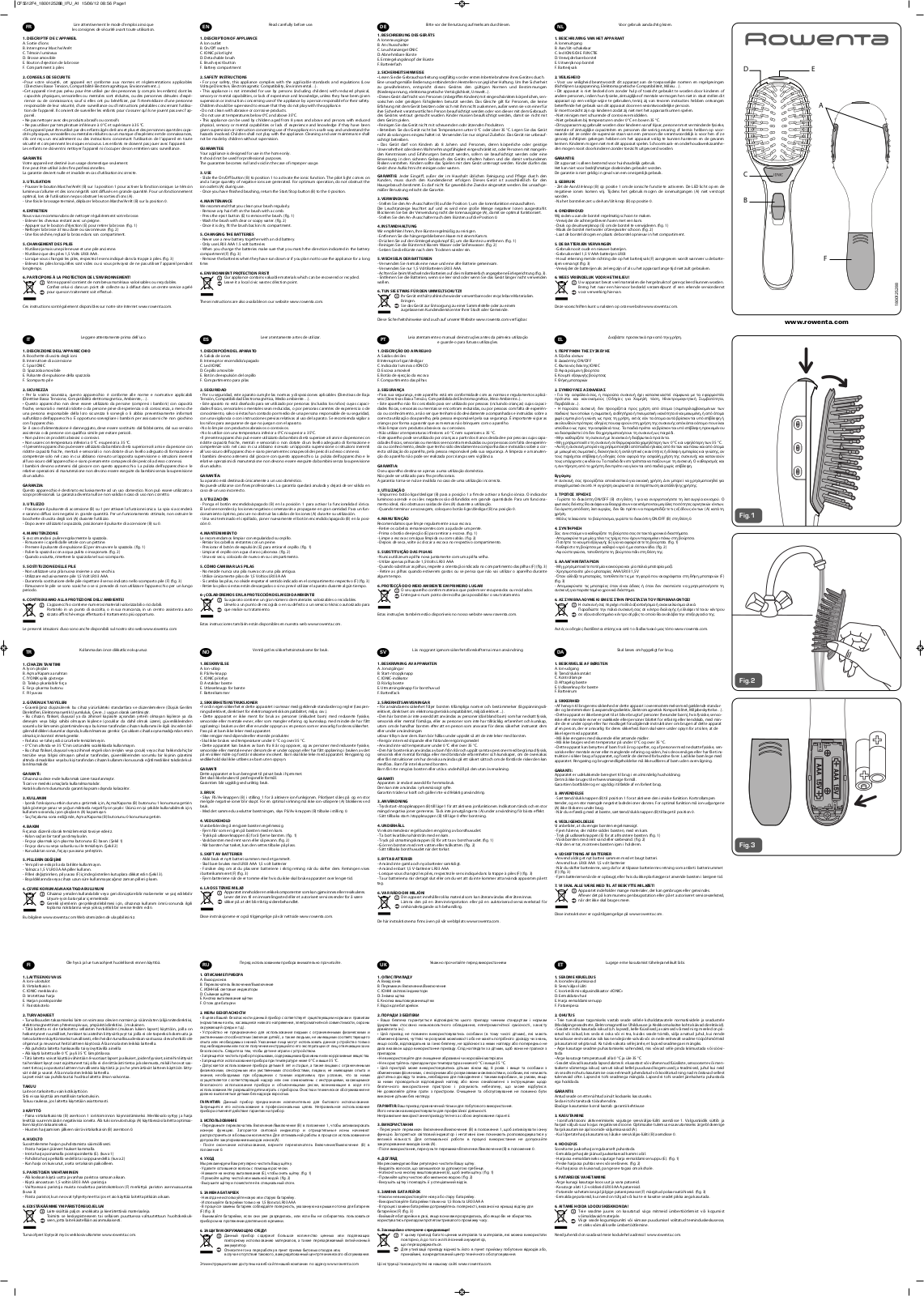 Rowenta CF5512F4 User Manual