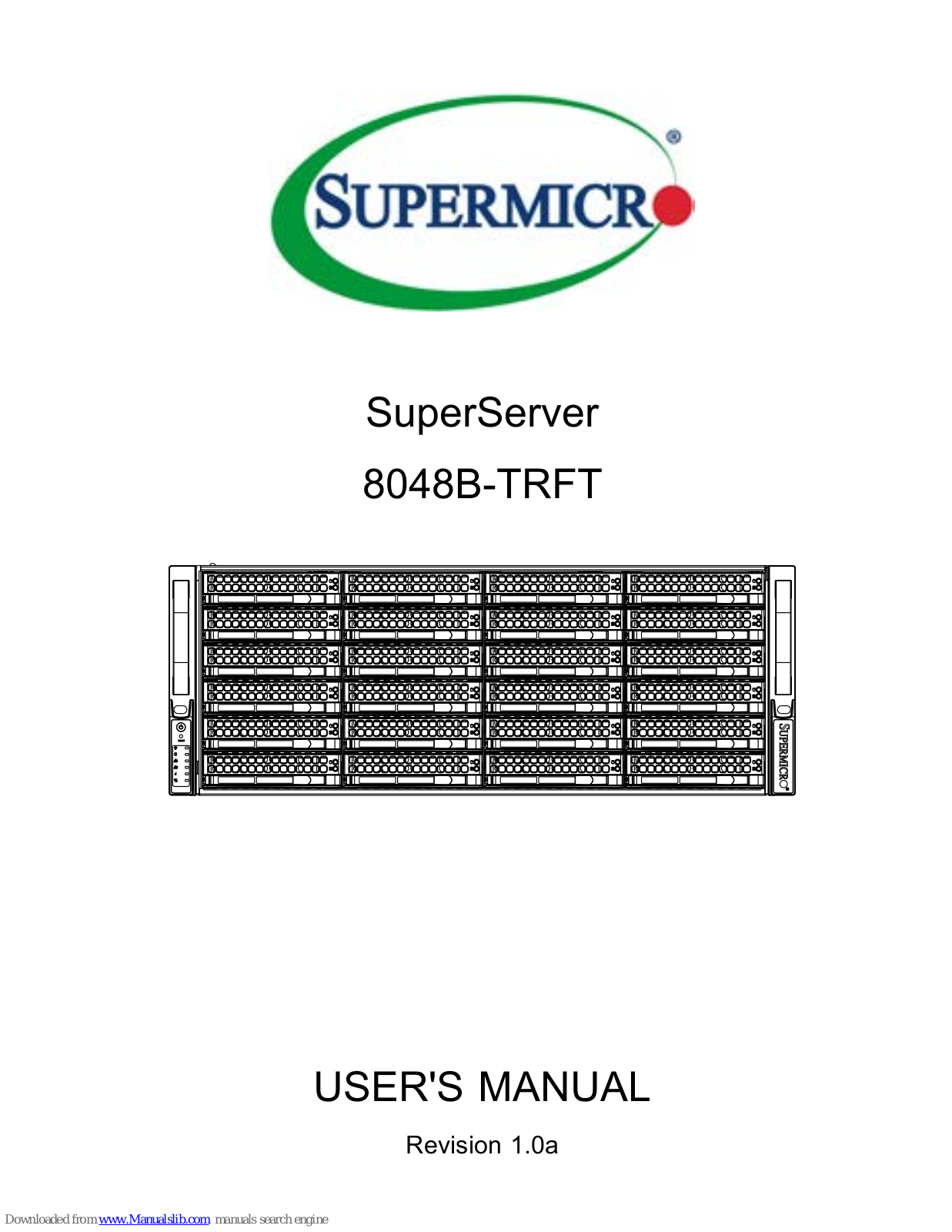 Supermicro SuperServer 8048B-TRFT User Manual