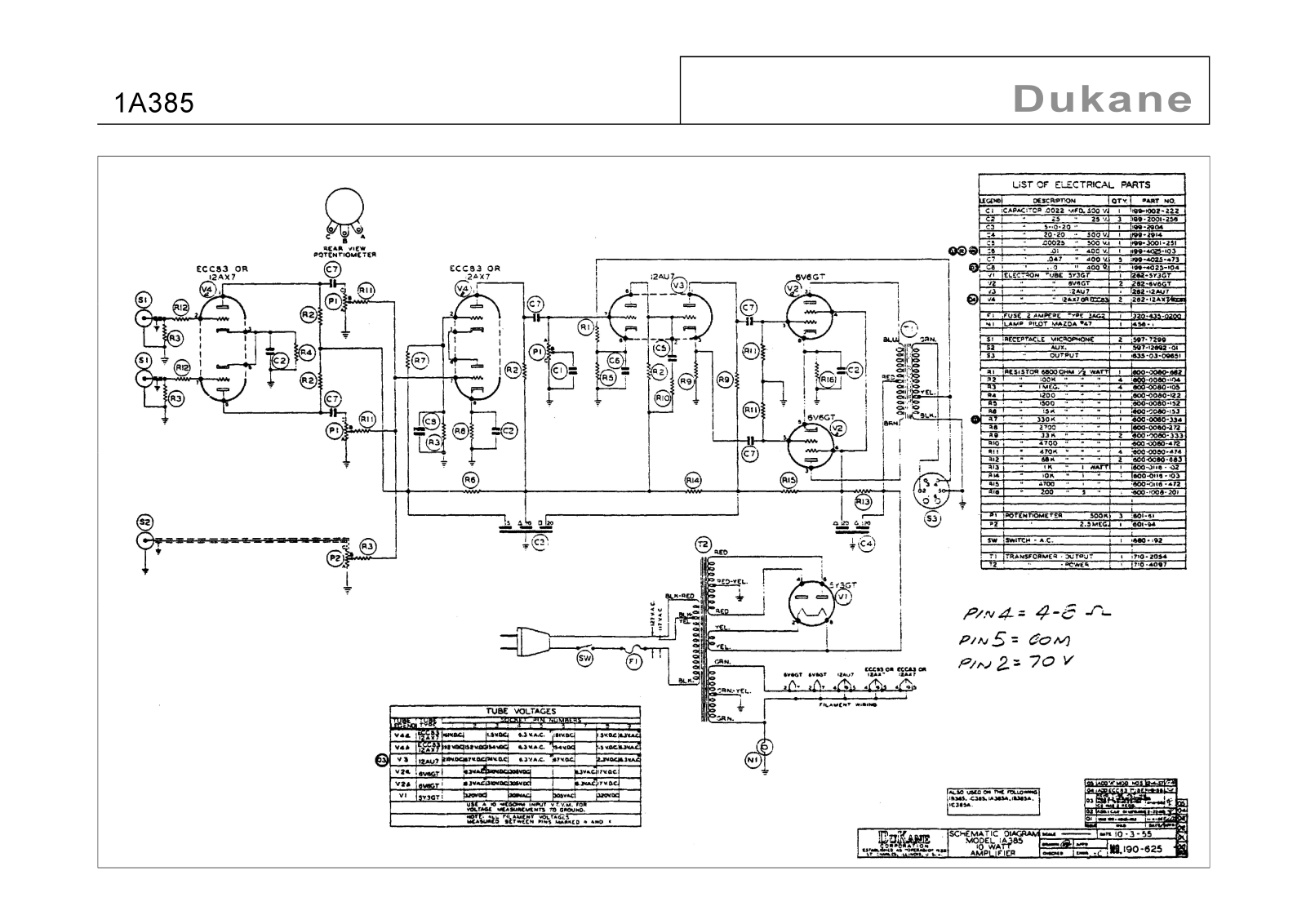 Dukane 1A385 Schematic - ManualMachine.com