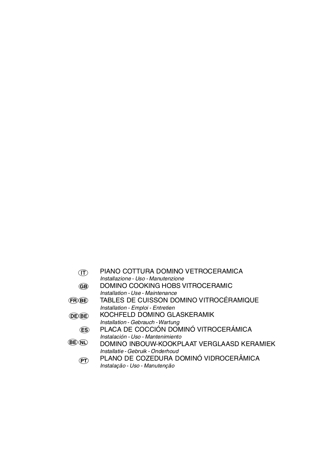 SCHOLTES B 20 L 2 VTC F User Manual