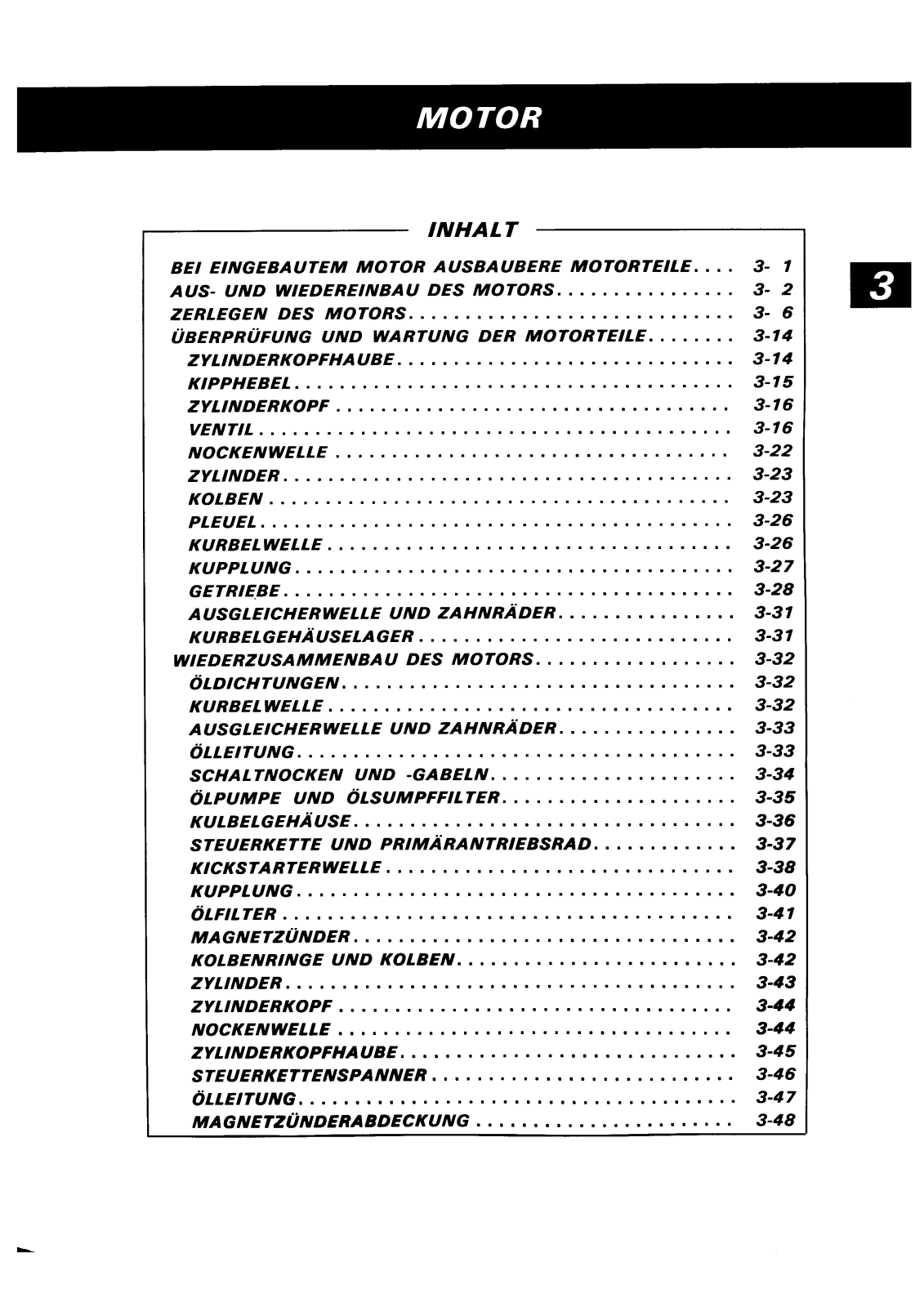 Suzuki DR350 Service Manual 03 Motor