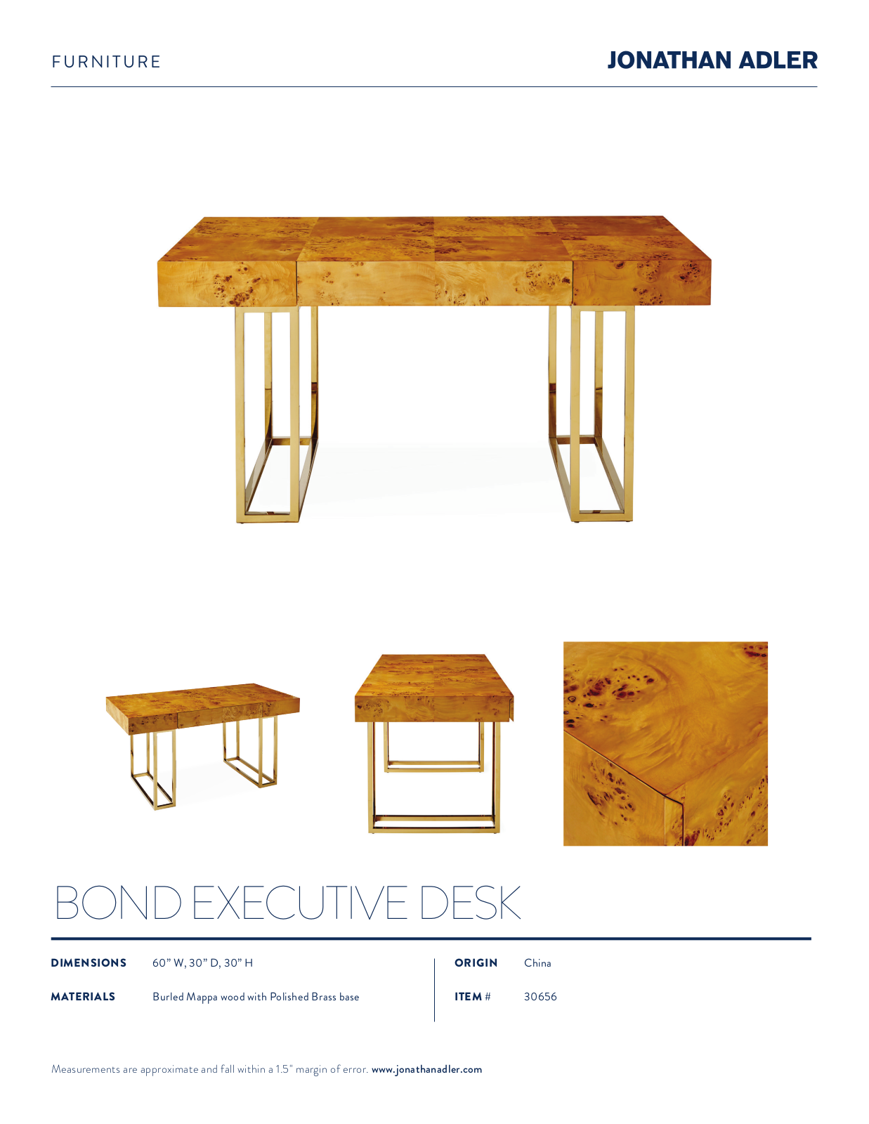 Jonathan Adler ICXK1485 Specifications - ManualMachine.com