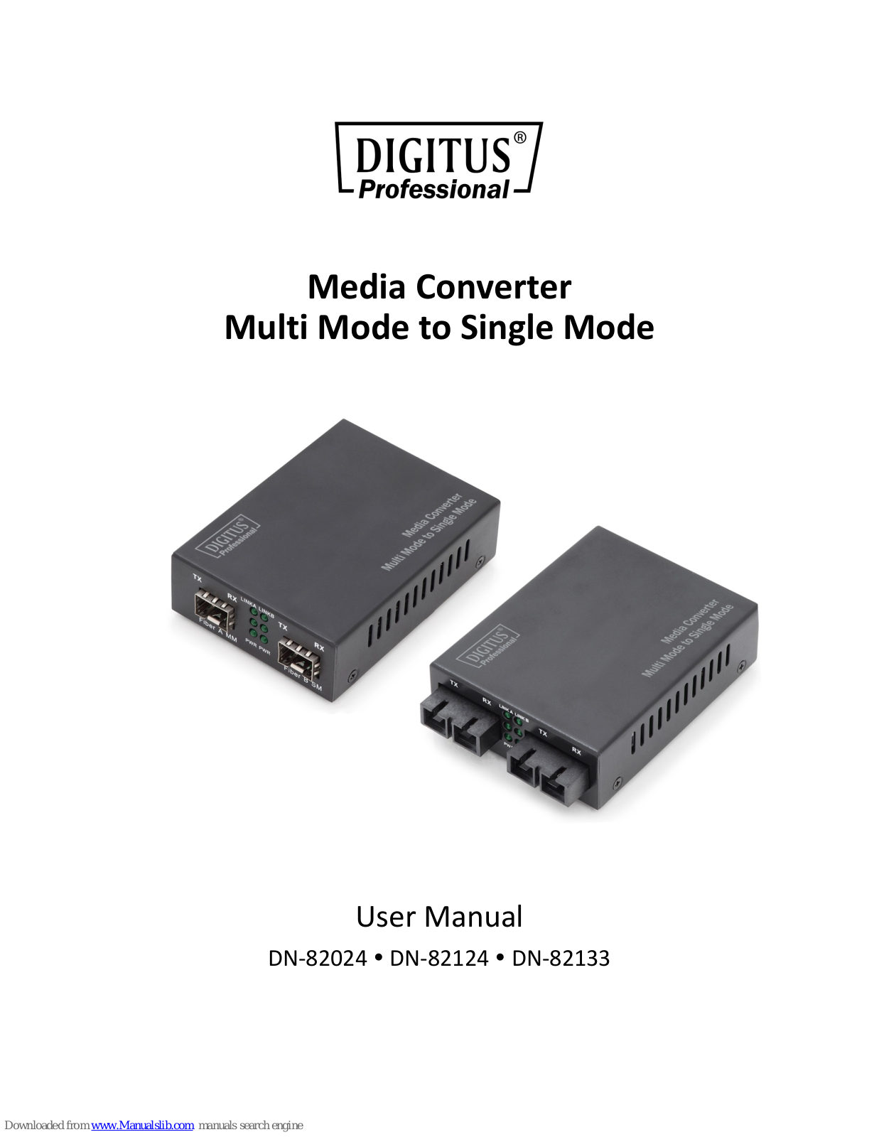 Digitus professional DN-82024, DN-82124, DN-82133 User Manual