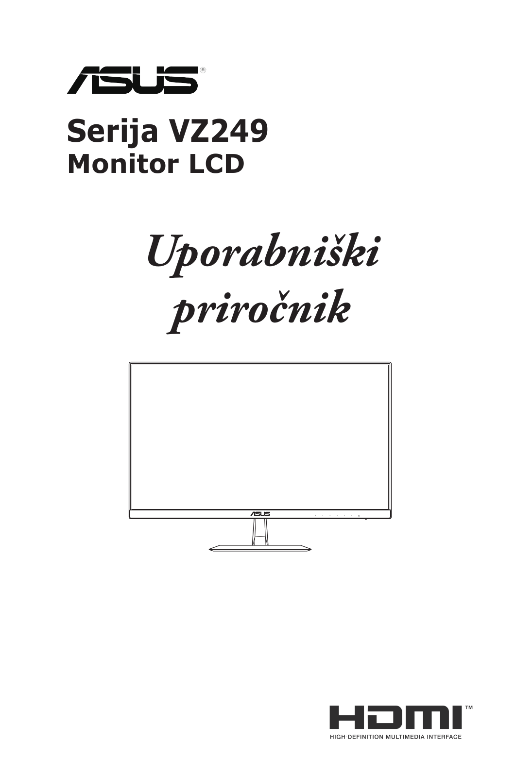 Asus VZ249HE, VZ249Q, VZ249N, VZ249H User’s Manual