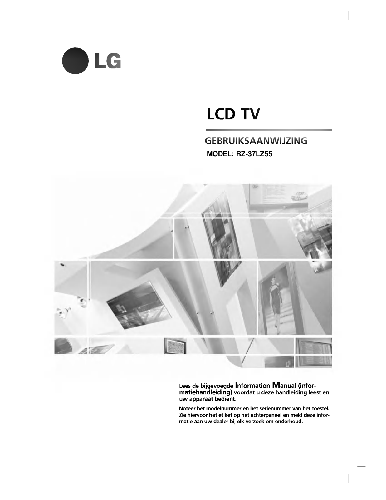 LG RZ-37LZ55 Instruction manual