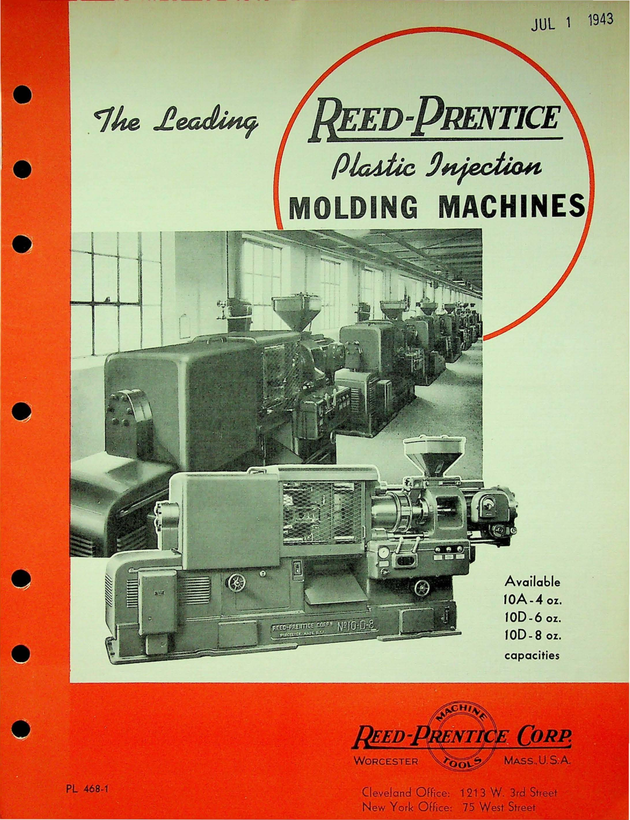 Reed-Prentice Plastic Injection Molding Machines Other - ManualMachine.com