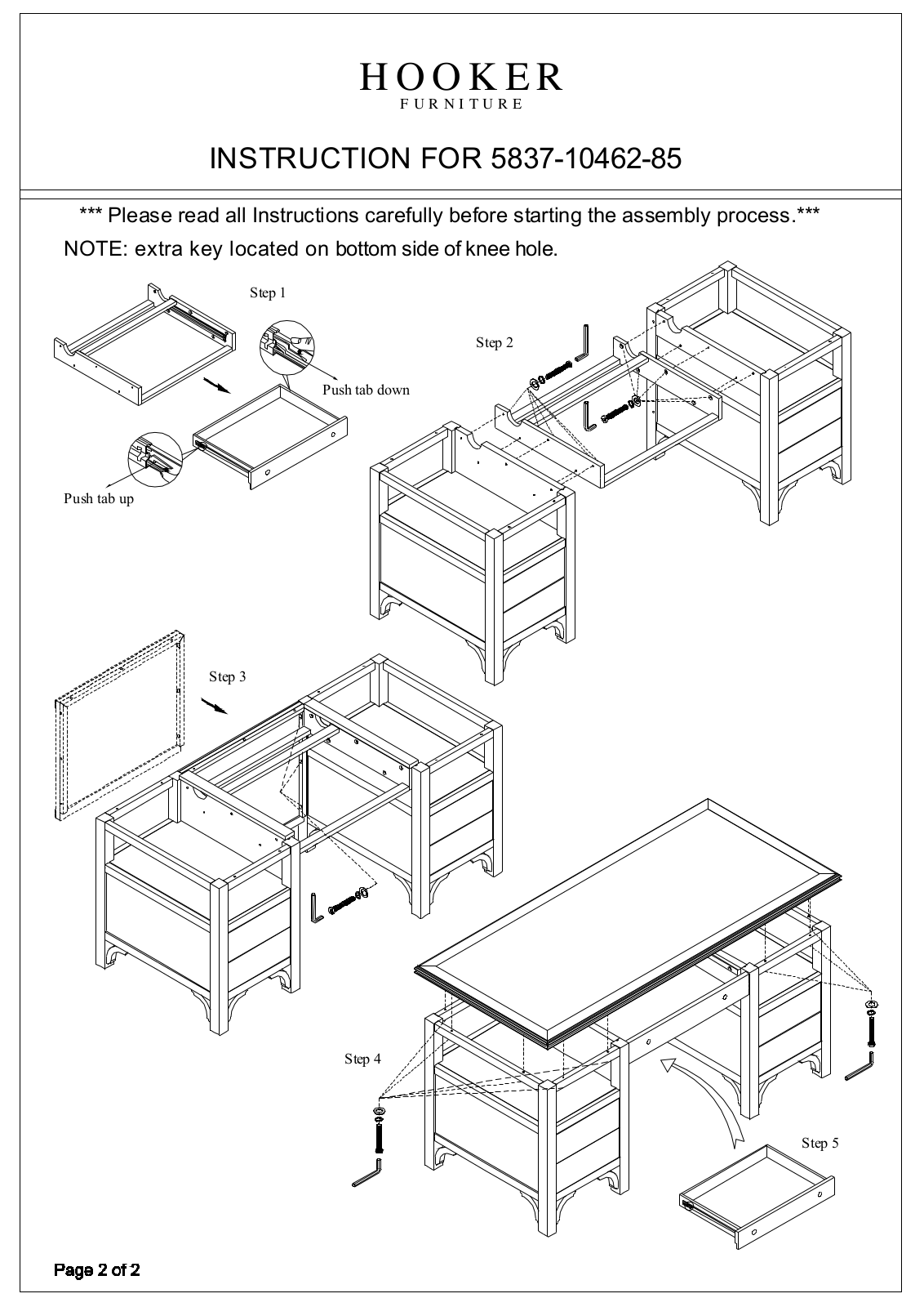 Hooker 5837-10462-85 Assembly Instructions 2 - ManualMachine.com