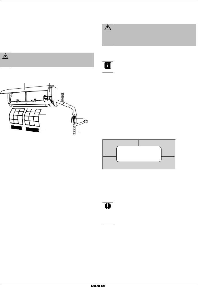 Daikin FTXP20M5V1B, FTXP25M5V1B, FTXP35M5V1B, ATXP20M5V1B, ATXP25M5V1B Installation manuals