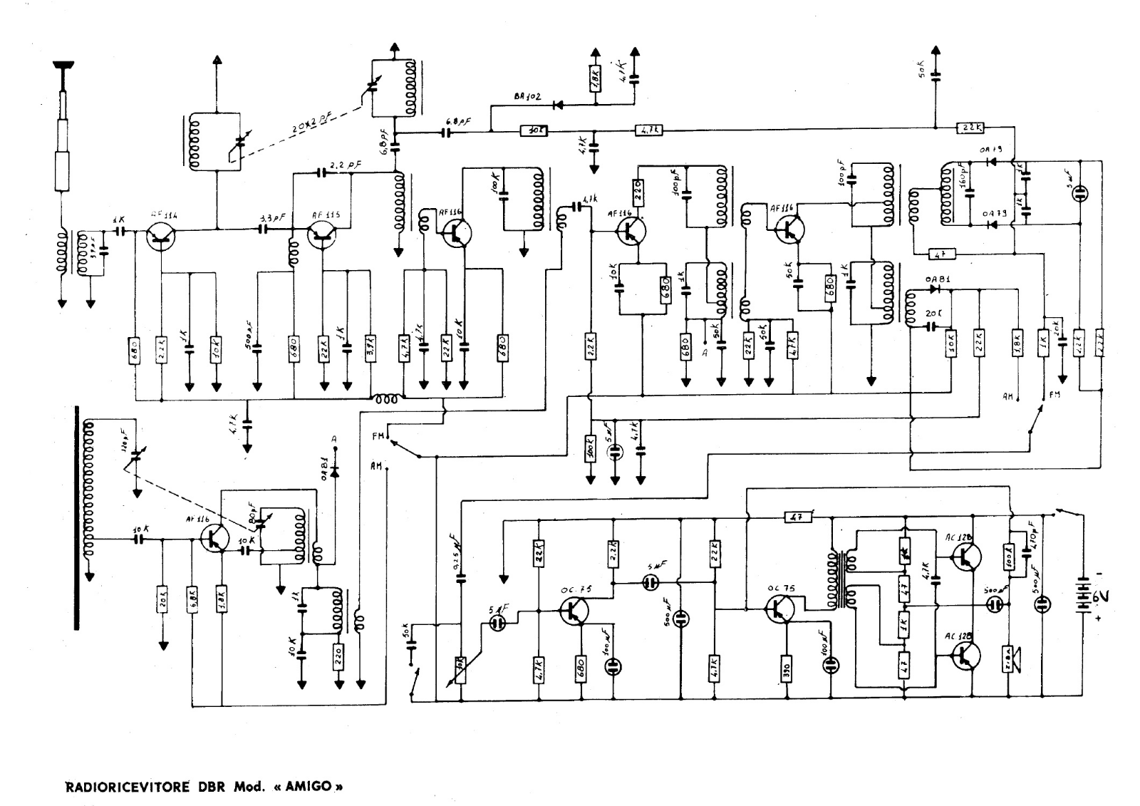 DBR amigo schematic