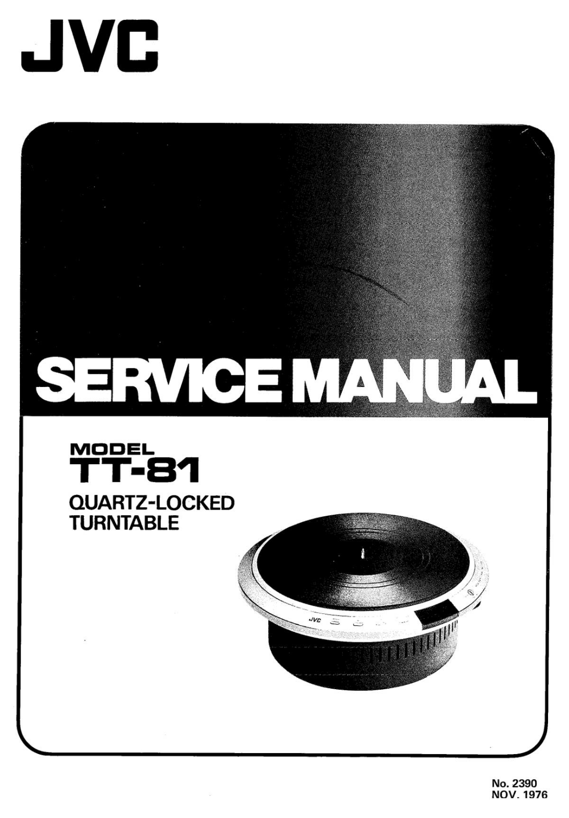 JVC TT-81 Service manual