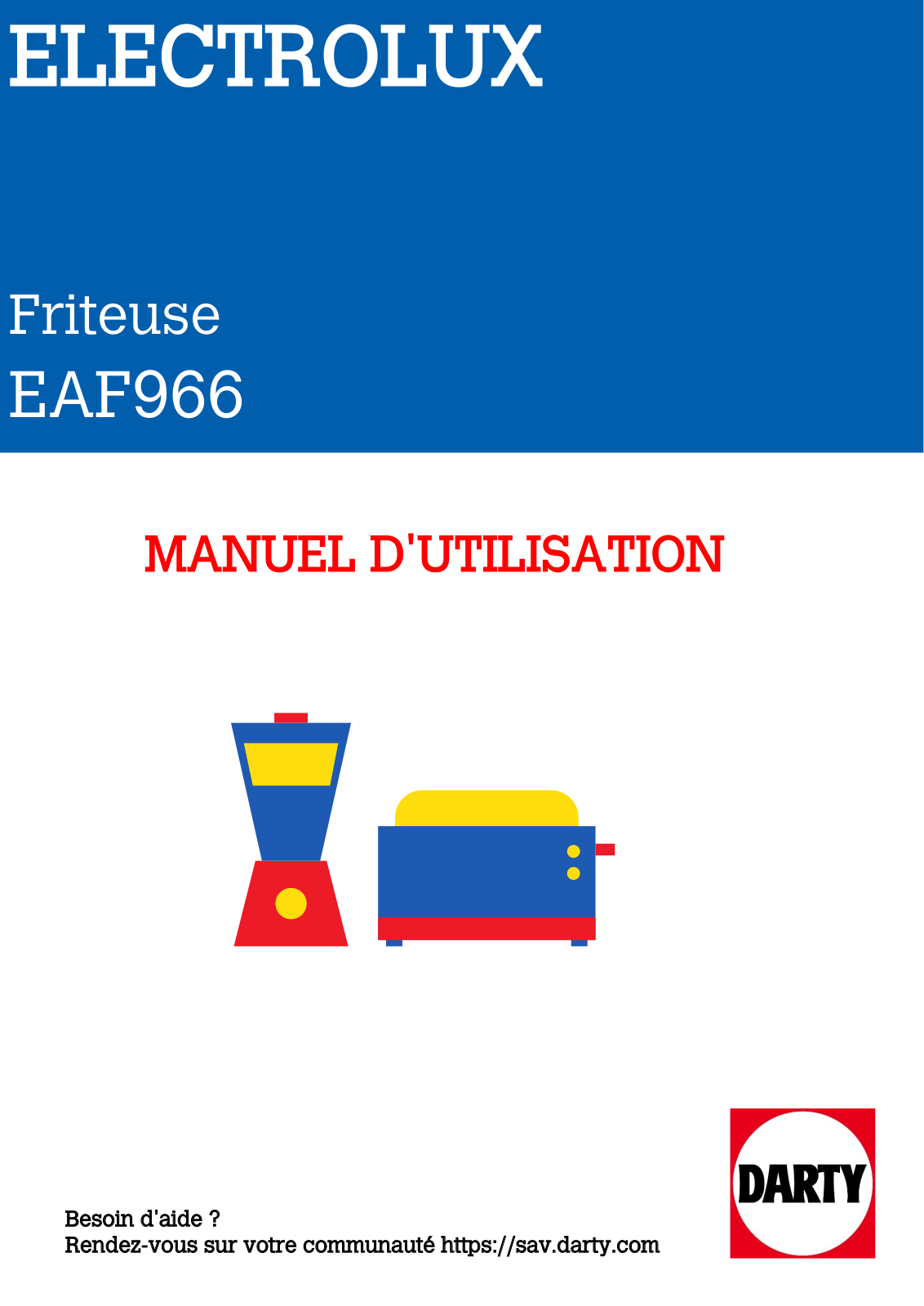 Electrolux EAF966 User Manual