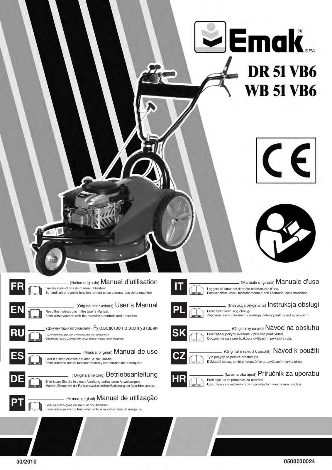 EMAK DR 51 VB6, WB 51 VB6 User Manual