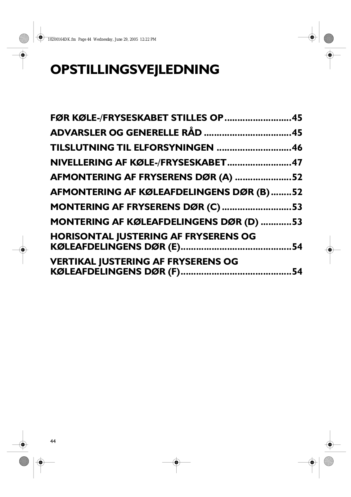 Whirlpool S20E RWW1V-A/G, S20E RAA1V-A/G INSTRUCTION FOR USE