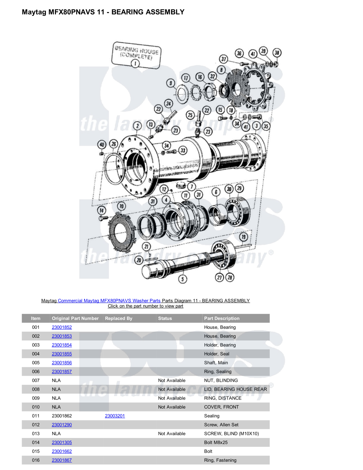 Maytag MFX80PNAVS Parts Diagram