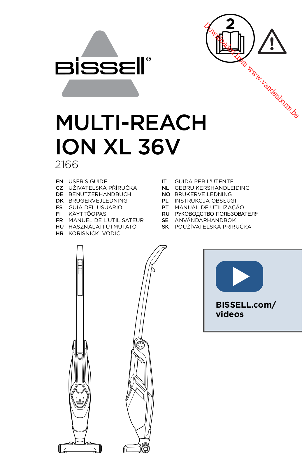 BISSELL 2166N User Manual